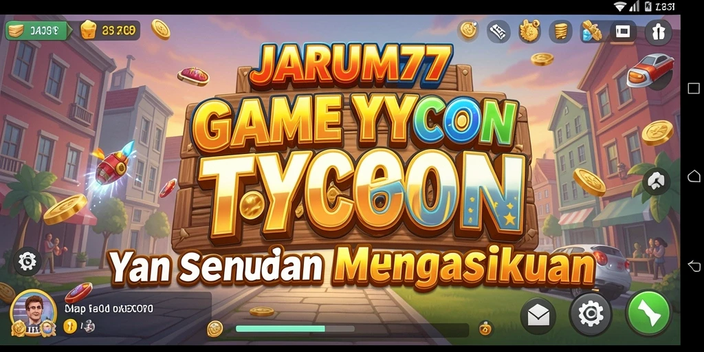 Tampilan gameplay JARUM77 yang menarik dan penuh tantangan Tycoon.