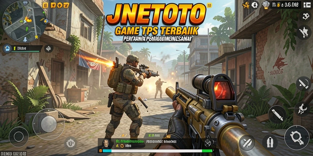 Tampilan gameplay <strong>JNETOTO</strong> saat pertempuran sengit di arena.