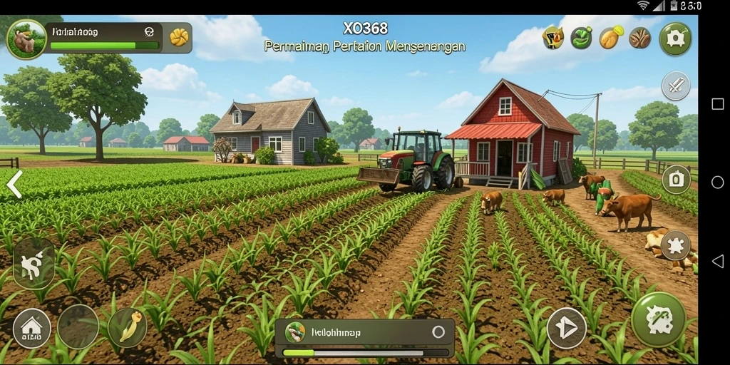 Gameplay menarik dalam pertanian dengan grafis yang memukau.